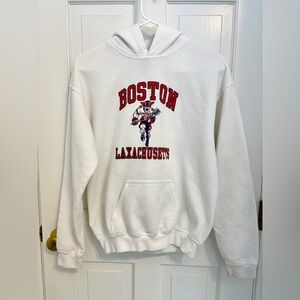 Laxachusetts Club Lacrosse Youth Hoodie Pullover Sweatshirt Size YXL